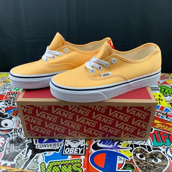 Vans Authentic Light Orange Womens Various Size - Picture 1 of 11